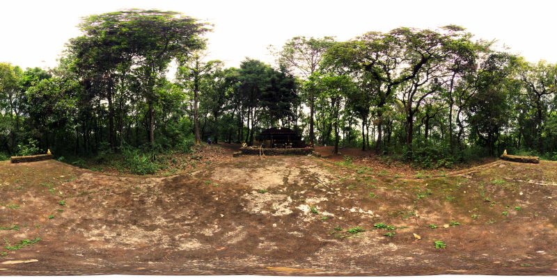 San Ku Forest Temple Wihan May 2015 Panorama Panorama Preview